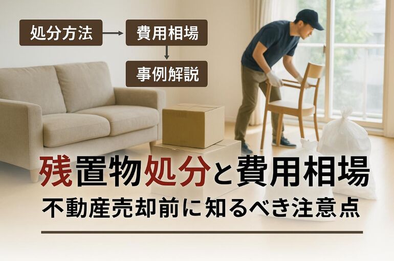16不動産売却 残置物