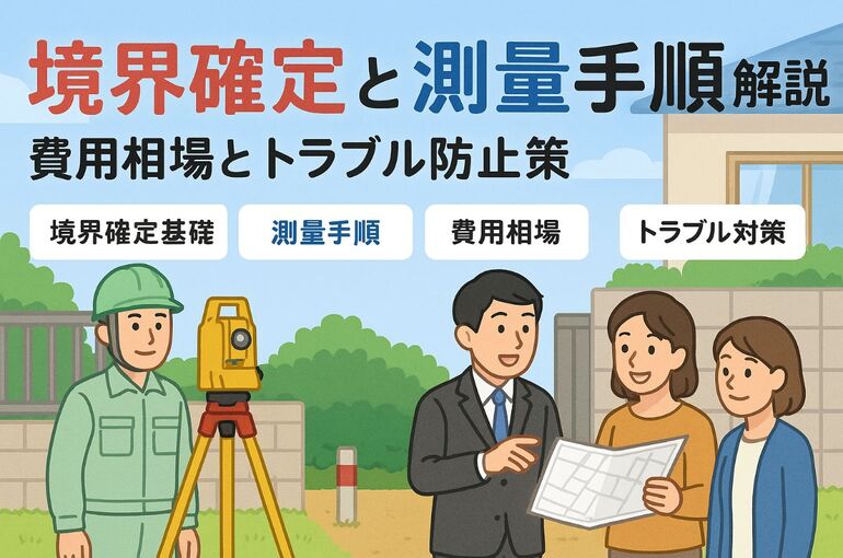 24不動産売却 境界確定