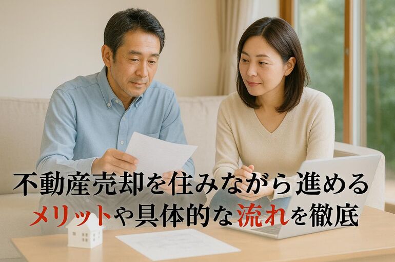 12 不動産売却 住みながら