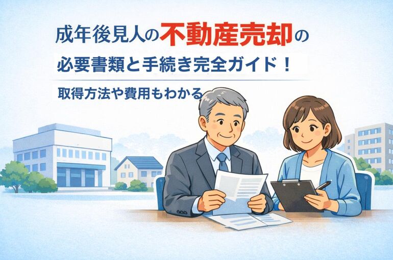 06 成年後見人 不動産売却 必要書類